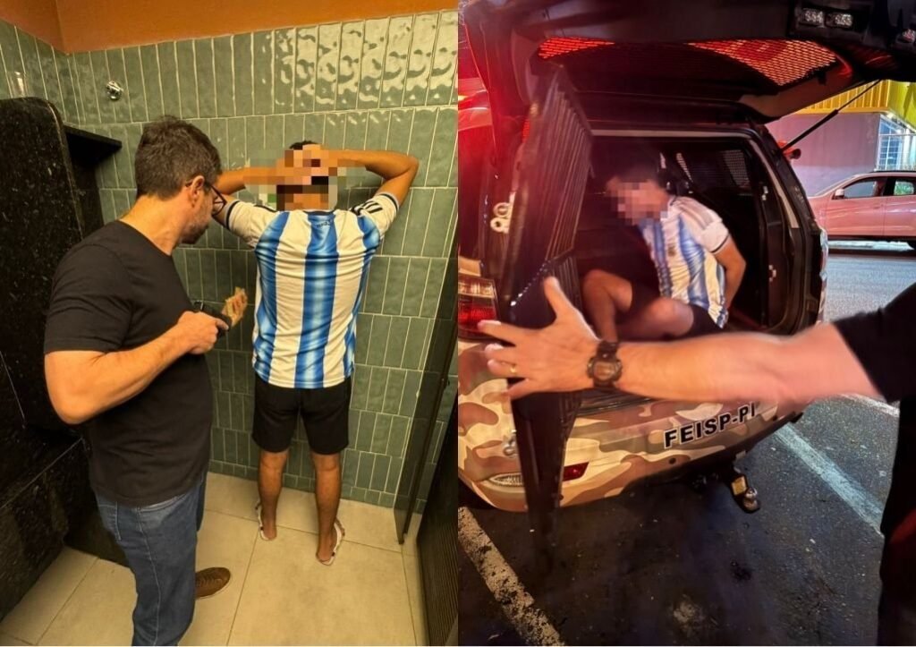 Homem conhecido como 'Dublê de Rico' é preso em restaurante em Teresina