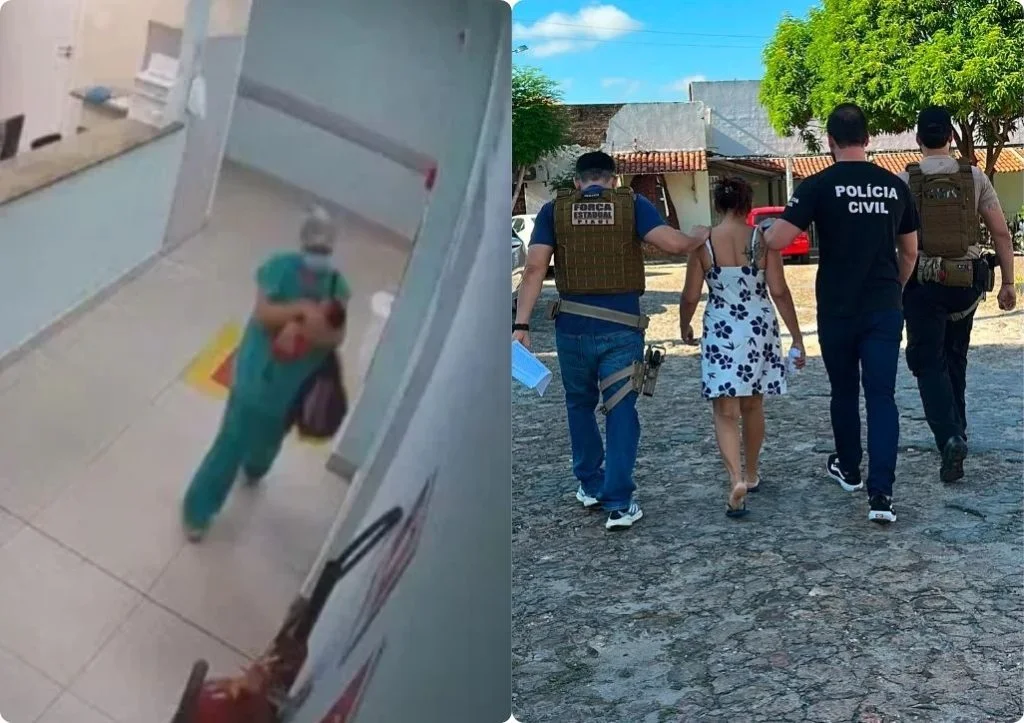 Técnica de enfermagem é liberada após tentativa de sequestro de recém-nascida em Teresina