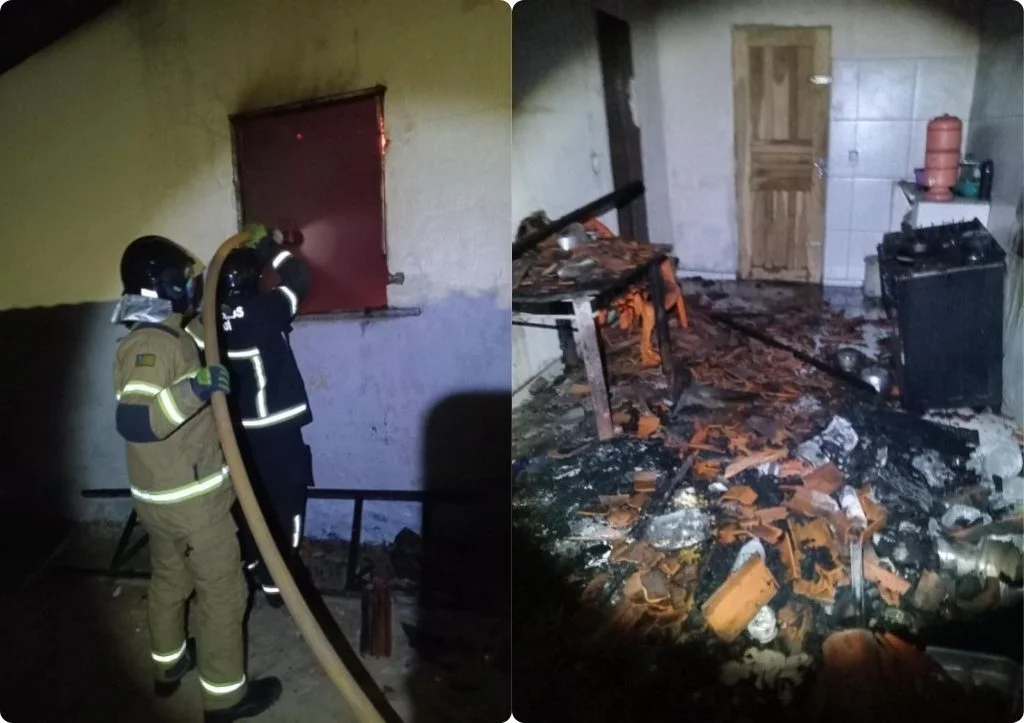 Incêndio destrói residência em Luís Correia e moradora suspeita de ataque criminoso