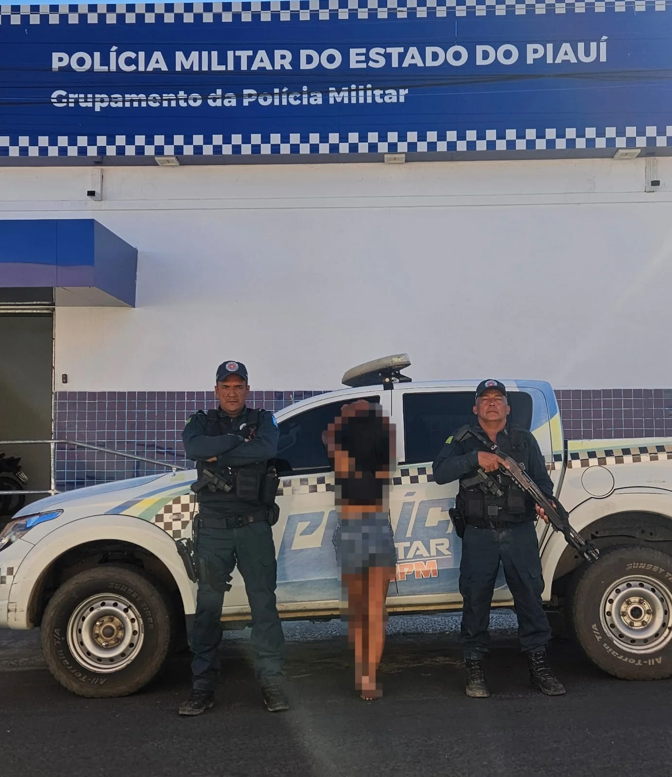 Mãe é presa após deixar três filhos sozinhos por 20 horas em Pio IX, Piauí