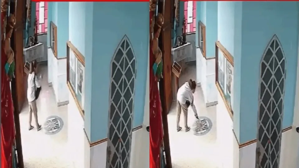 Mulher invade igreja e joga fezes sobre cruz em Ibiúna