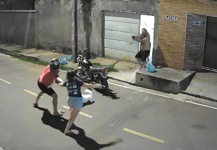 Tentativa de assalto em Teresina durante negociação de TV termina em luta