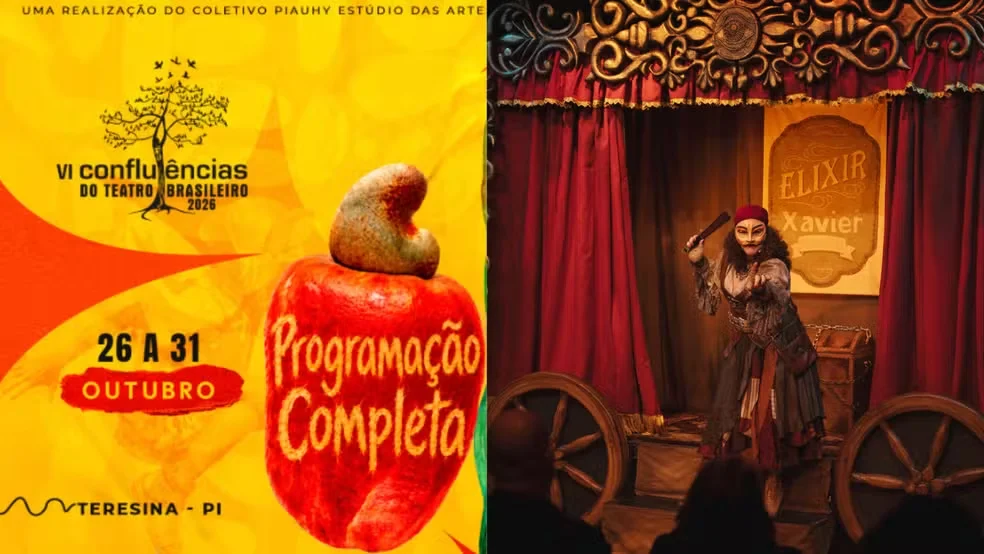 Festival Confluências do Teatro Brasileiro traz arte gratuita a Teresina