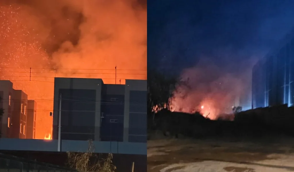 Incêndio assusta moradores de condomínio na zona Leste de Teresina