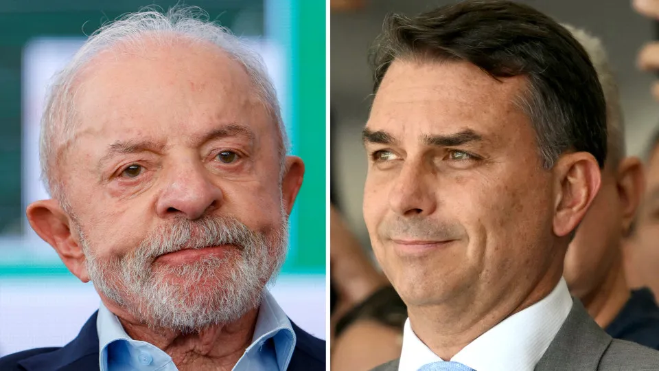 Lula e Flávio Bolsonaro empatam tecnicamente em pesquisa para o 2º turno
