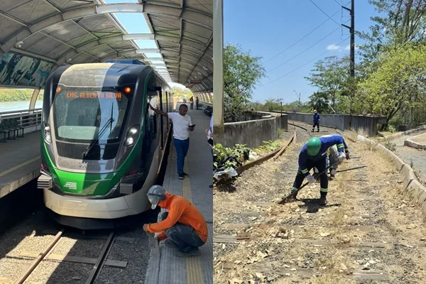 Mudanças no trajeto do VLT em Teresina devido a obras na linha férrea