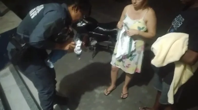 Policial realiza manobra de Heimlich e salva bebê de 11 dias em Timon