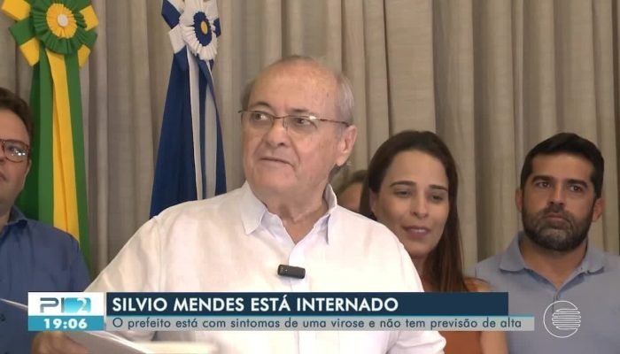 Silvio Mendes esteve internado por cinco dias em hospital de Teresina