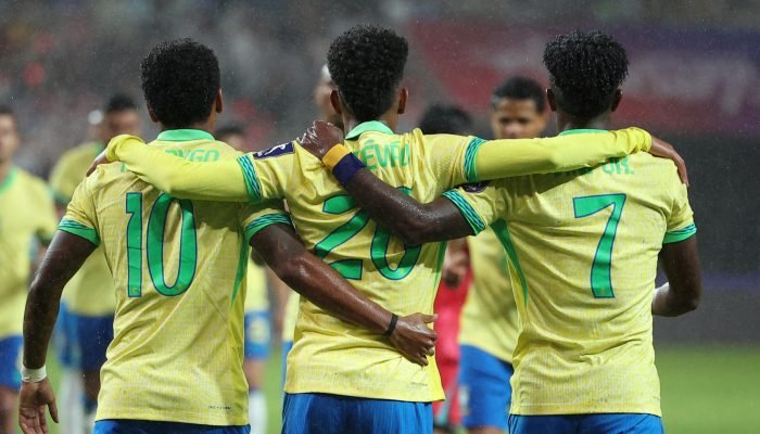 Futebol - Amistoso Internacional - Coreia do Sul x Brasil - Estádio da Copa do Mundo de Seul, Se...
