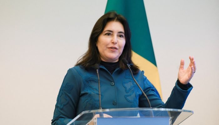 Ministra do Planejamento e Orçamento, Simone Tebet 27/08/2025 REUTERS/Henry Romero