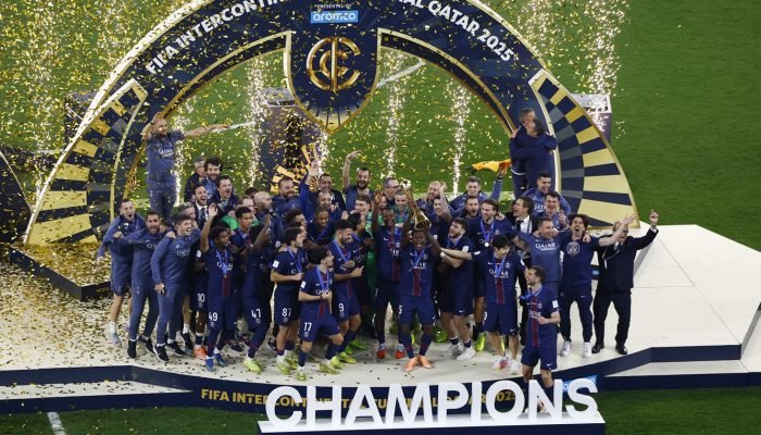 Futebol - Copa Intercontinental da FIFA - Final - Paris Saint-Germain x Flamengo - Estádio Ahmad...