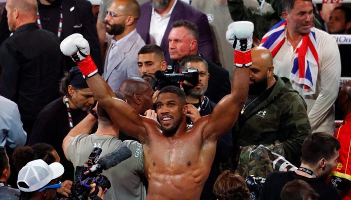 Boxe – Jake Paul x Anthony Joshua – Kaseya Center, Miami, Flórida, EUA – 19 de dezembro de...