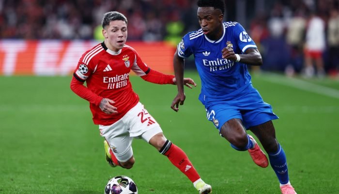 Futebol - Liga dos Campeões da UEFA - Playoff - Jogo de ida - Benfica x Real Madrid - Estádio d...