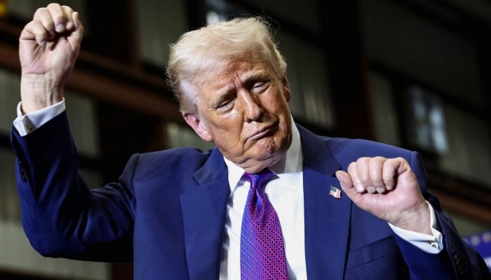 Presidente dos EUA, Donald Trump, em evento no Estado norte-americano da Geórgia 19/02/2026 REUT...