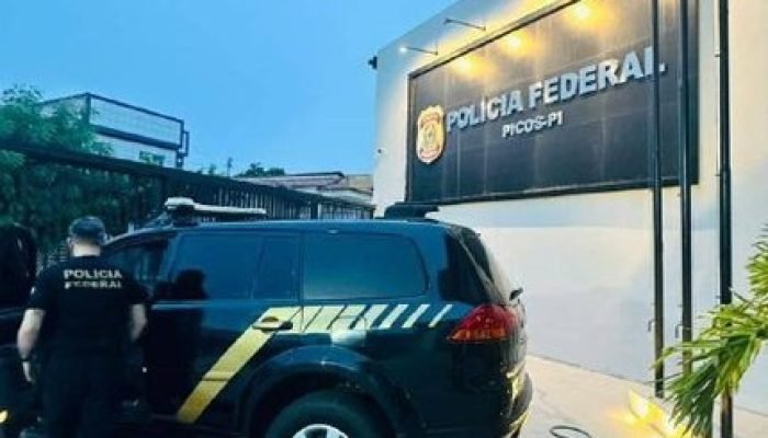 Polícia Federal em Picos (Foto: Divulgação)
