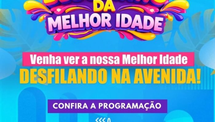 Bloquinho da Melhor Idade animará as ruas com energia e integração – Prefeitura Municipal de...