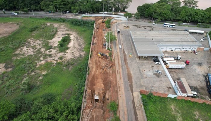 Trecho interditado na Avenida Maranhão. (Foto: SDU Sul)