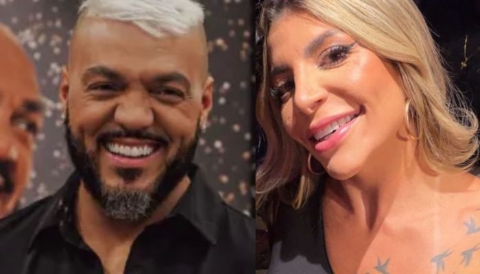 Belo esclarece boato após deixar show no Rio com mulher misteriosa