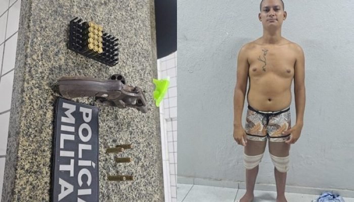 Gabriel Graça foi preso em Parnaíba (Foto: reprodução)