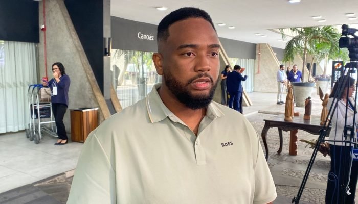 Jônatas Miranda, presidente do Sindicato dos Trabalhadores da Limpeza (Foto: Jonas Carvalho/ Por...