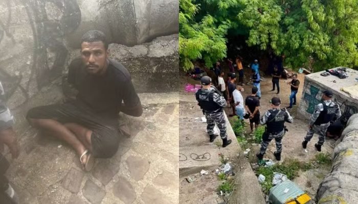 Homem é preso suspeito de furto em imóvel ligado a promotora (Foto: Reprodução/PMPI)