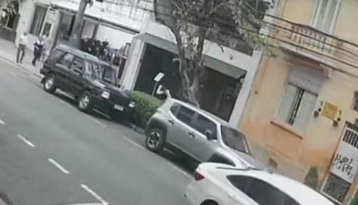 Vídeo mostra correria após desabamento em restaurante onde Fogaça é chef