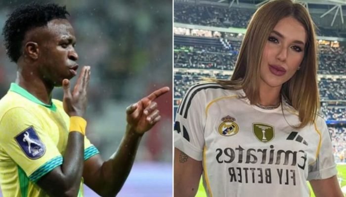 Vini Jr. ganhou meio milhão de seguidores após assumir namoro Vini Jr. ganhou meio milhão de seguidores após assumir namoro com Virginia