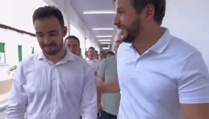 Vinícius Dias e Washington Bandeira (Foto: reprodução)