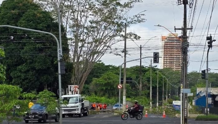 Zona Leste de Teresina sem energia (Foto: Reprodução)