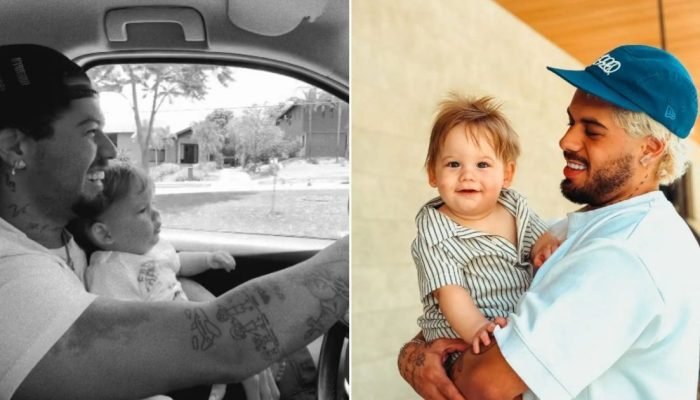 Zé Felipe é detonado na web ao dirigir com filho no colo; veja