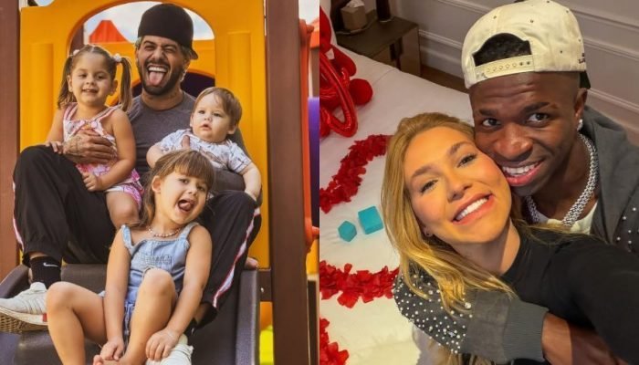 Zé Felipe opina sobre convivência de Vini Jr. com seus filhos pela 1ª vez