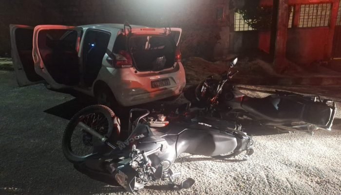 Rocam intercepta veículo envolvido em série de assaltos e resgata vítima na zona Norte de Tere...