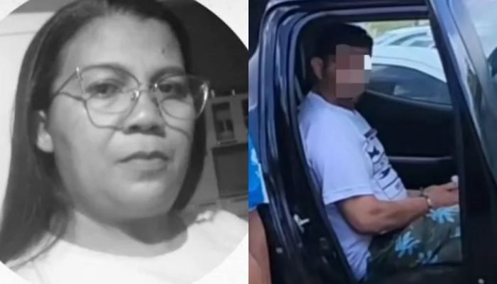 Preso acusado de feminicídio (Foto: PC-PI)