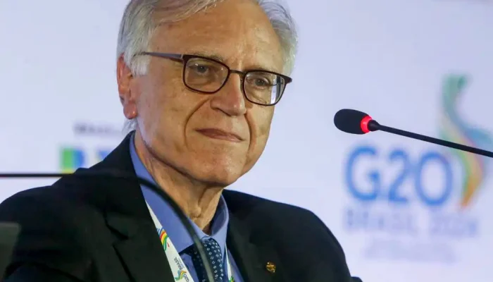 O diretor de Assuntos Internacionais e de Gestão de Riscos Corporativos do Banco Central, Paulo ...