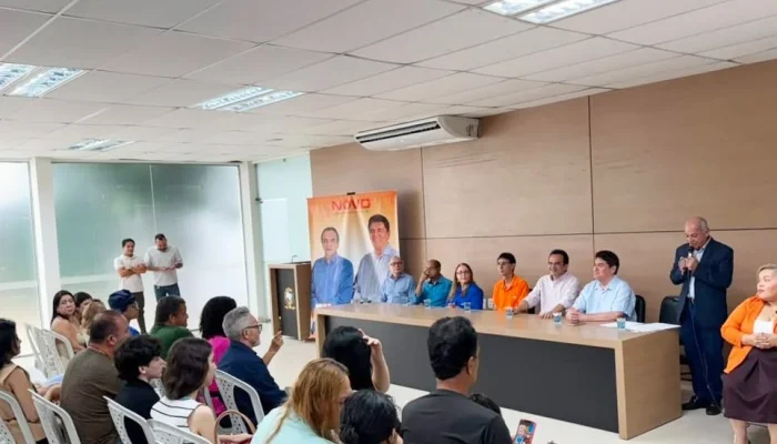 Elizeu Aguiar é apresentado como candidato ao governo do Piauí pelo partido Novo