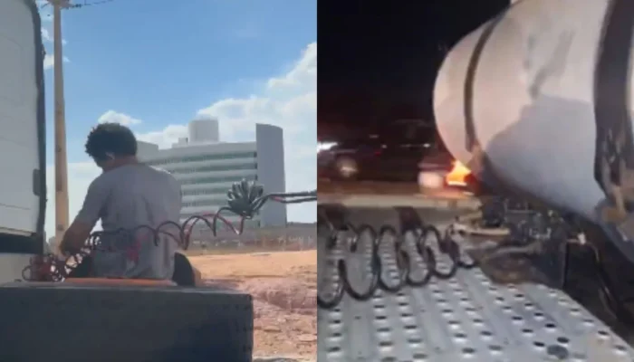 Furtos de caminhões em movimento chocam Teresina; vídeos mostram ação criminosa
