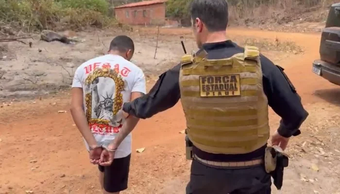 Homem é preso em Esperantina após condenação por tráfico de drogas