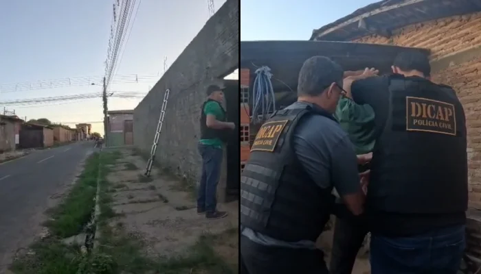 Homem é preso em Timon após condenação de 14 anos por homicídio ligado a disputa de galo