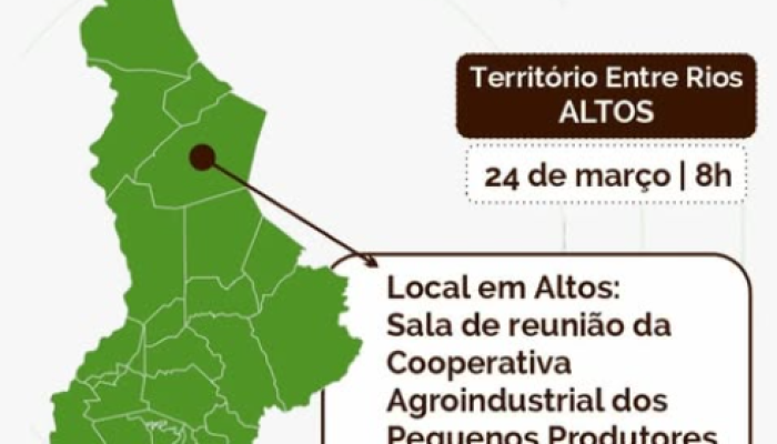 Mutirão do Edital Pilares II será realizado em Altos para fortalecer a agricultura familiar –...