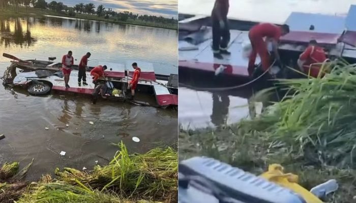 Grave acidente envolvendo ônibus que saiu de Teresina. (Foto: reprodução)