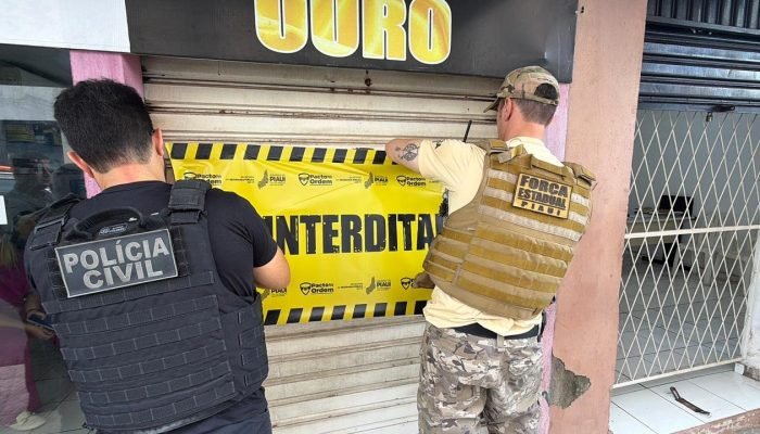 Loja é interditada novamente por suspeita de receptação de ouro em Teresina