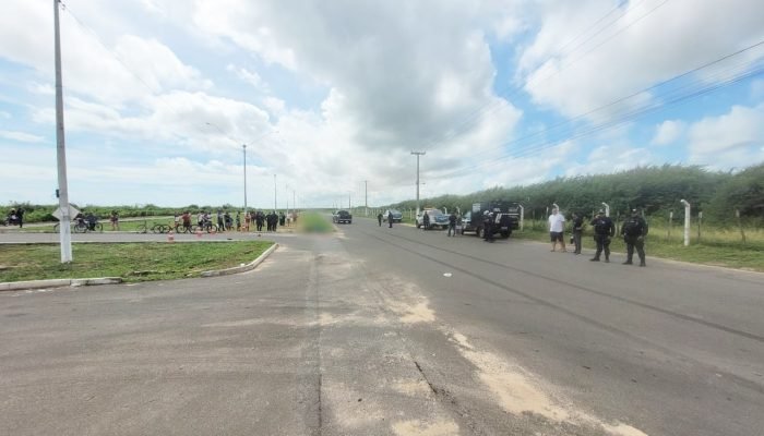 Idoso morre após ser atropelado enquanto andava de bicicleta em Parnaíba