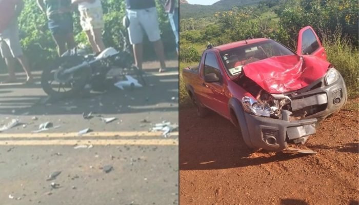 Acidente fatal em Picos: servente de pedreiro morre após colisão entre carro e moto