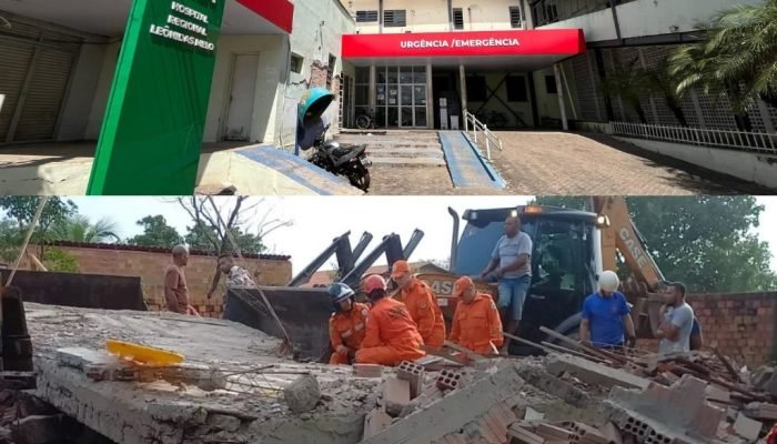 Sobreviventes de desabamento em Barras recebem atendimento médico após tragédia