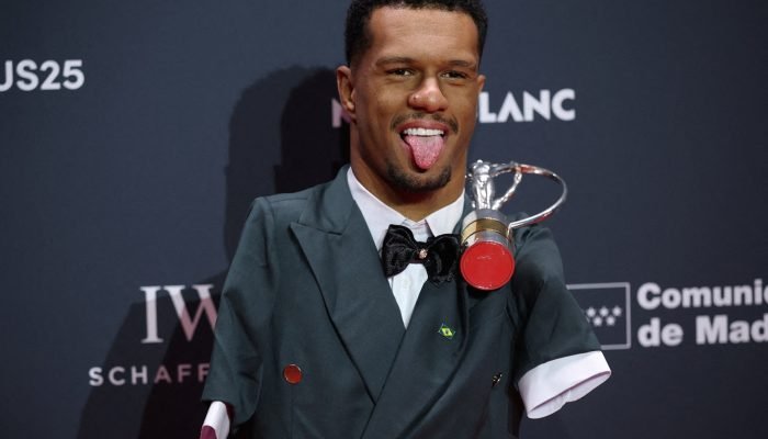 Gabriel Araújo é eleito melhor atleta paralímpico do mundo no Prêmio Laureus