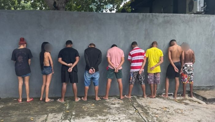 Nove suspeitos de sequestro de motorista por app são apreendidos em Teresina