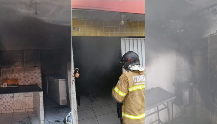 Incêndio em lanchonete de Oeiras é causado por fritadeira elétrica