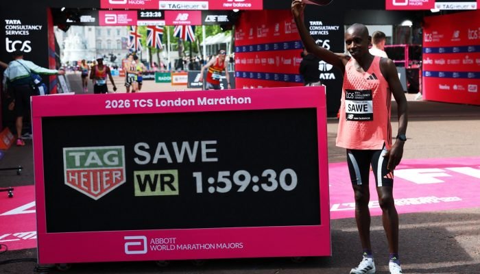 Sabastian Sawe faz história na maratona de Londres e garante prêmio milionário