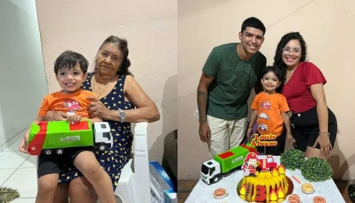 Criança de 3 anos faz café da manhã para garis em Parnaíba