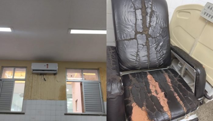Pacientes relatam problemas estruturais e de climatização no HGV em Teresina